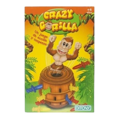 Juego de mesa Crazy gorilla Ditoys ST 611