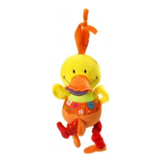 Cunero De Peluche Pato Musical Super Suave Importado