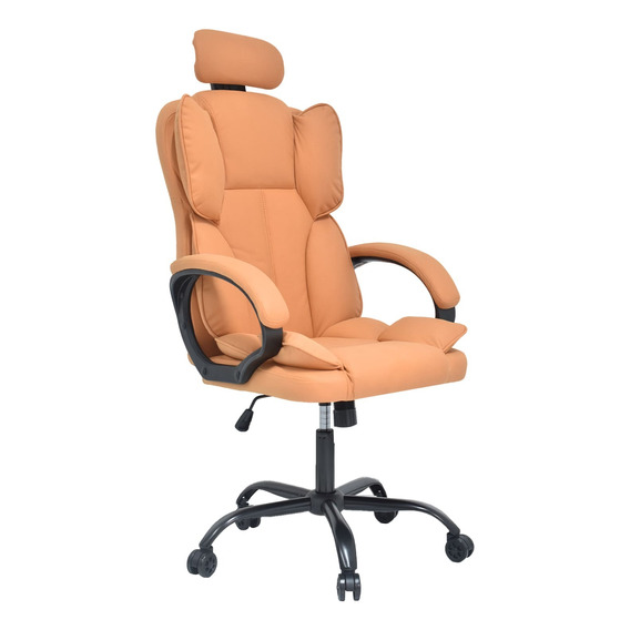 Silla De Oficina Gerencial Izaak Con Cabecera 