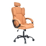 Silla De Oficina Gerencial Izaak Con Cabecera 