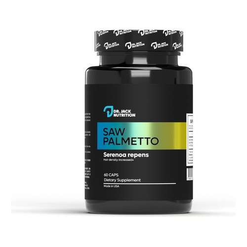 Saw Palmetto 500mg - Prostata 60 Capsulas | Dr Jack Nutrition 