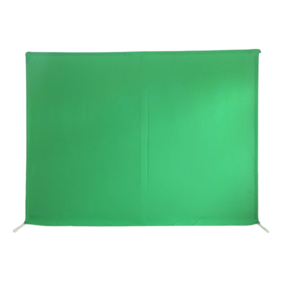 Portatelón Soporte Pvc + Tela Verde Chroma Key 2.70mt X 2mt 