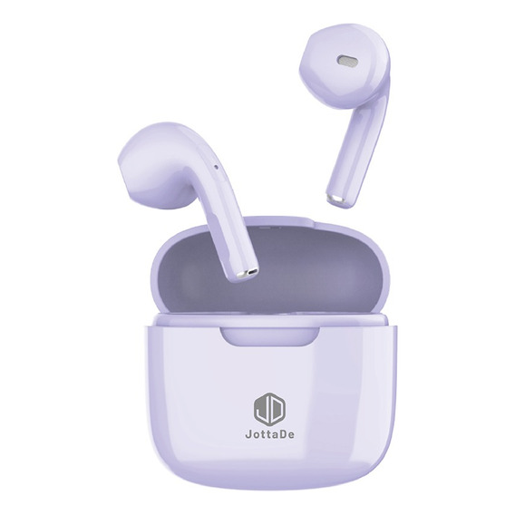Auricular Inalambrico Jd Air Free Bluetooth In Ear Lila-*