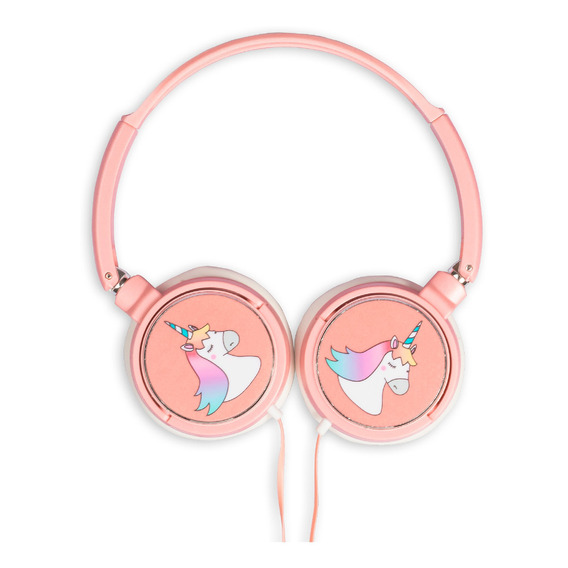 Auriculares Vincha Unicornio Infantiles Para Nenes Y Nenas Color Rosa