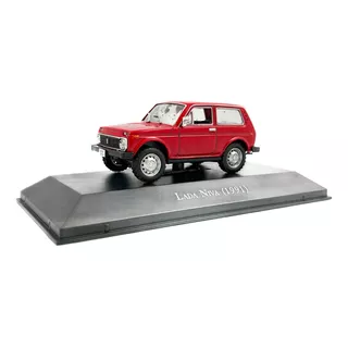 Miniatura Lada Niva 1991 - Ed.83 Cor Vermelho