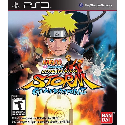Ps3 - Naruto Shippuden: Ninja Storm Generations - Físico