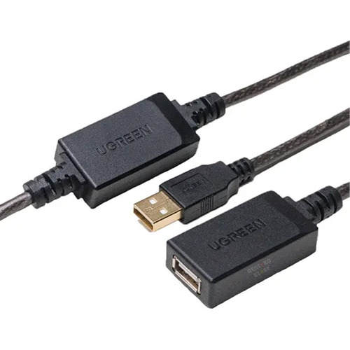 Cable extensor activo Ugreen Ugreen USB 2.0 con chipset de 15 m, negro