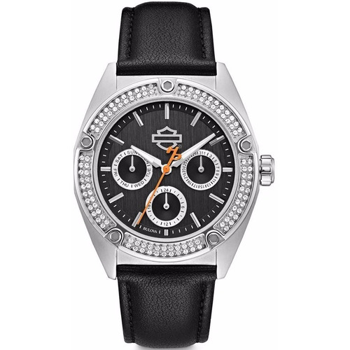 Reloj Harley Davidson Con Cristales Swarovski 76n102 E-watch
