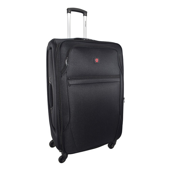 Maleta Swiss Navy® Pilatus Grande 28 Inch Blanda Expandible Color Negro