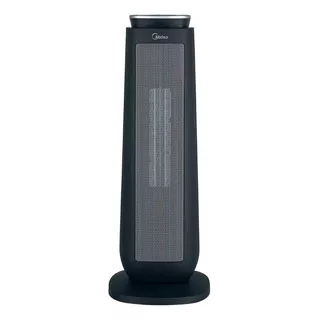 Midea Tch-f20be1 Calefactor Torre Con Forzador Color Negro