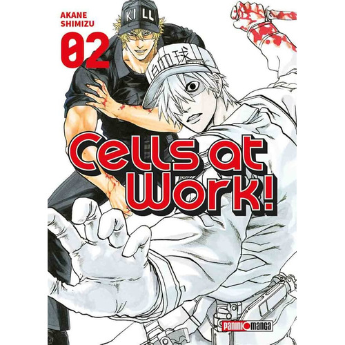 Cells At Work, De Akane Shimizu. Serie Cells At Work, Vol. 2. Editorial Panini, Tapa Blanda En Español, 2022