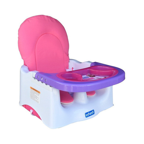 Silla Comer Bebe Booster Infanti Seat Cba01 Plegable Infanti Nombre Del Diseño Rosa Color Rosa