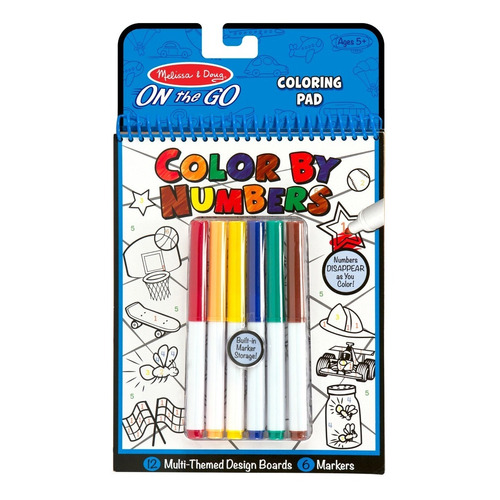 Bloc Album Para Colorear Por Numero  Melissa And Doug