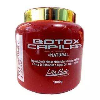 Tratamento Capilar Life Hair Liso Natural Profissional 1kg