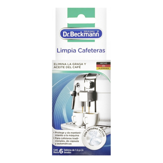 Limpia Cafetera Quita La Grasa Y Aceite Del Café Dr Beckmann