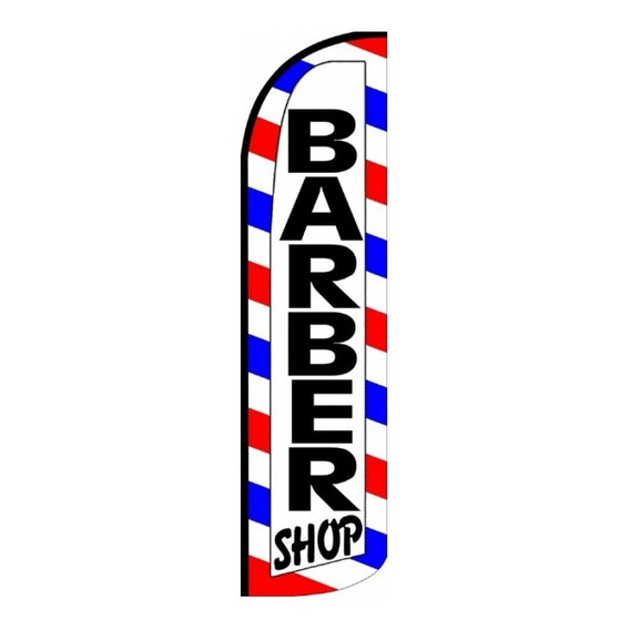 Barber Bandera Publicitaria Flagbanner  Peluqueria Barbera