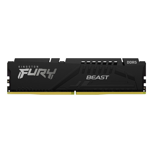 Memoria RAM Fury Beast gamer color negro 16GB 1 Kingston KF552C40BB-16