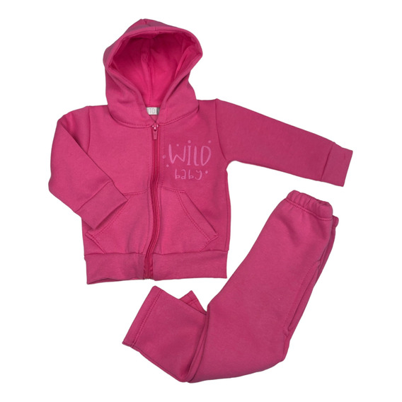 Conjunto Nena Nene Bukito Campera Pantalon Wild Baby Friza