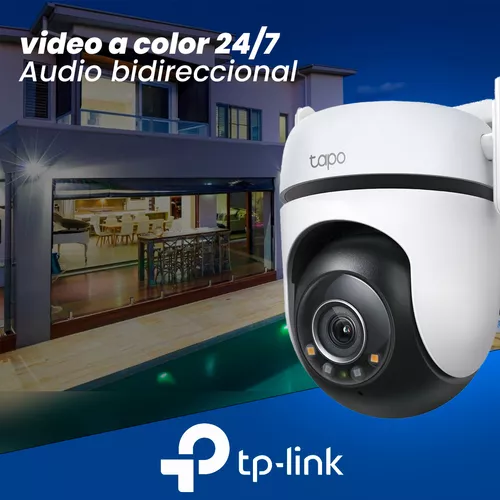 Tp-link Cámara De Seguridad Inteligente Tapo-c510w 360° Vídeo Alta Calidad  Detección Y Seguimiento Inteligente De Movimiento Video A Color 24/7 Audio  Bidireccional Protección Exterior Ip65