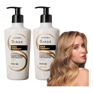 Combo Siage Cica Therapy: Shampoo 400ml+condicionador 400ml