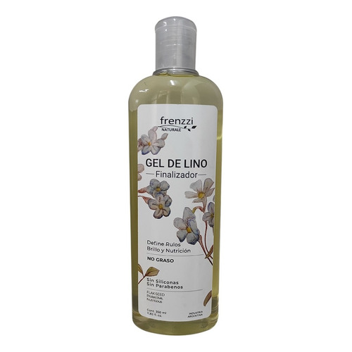 Gel De Lino Define Rulos Brillo Y Nutrición Frenzzi 350ml