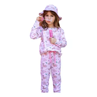 Pijama Nena Infatil Estampado Bambi Bianca Secreta 24556