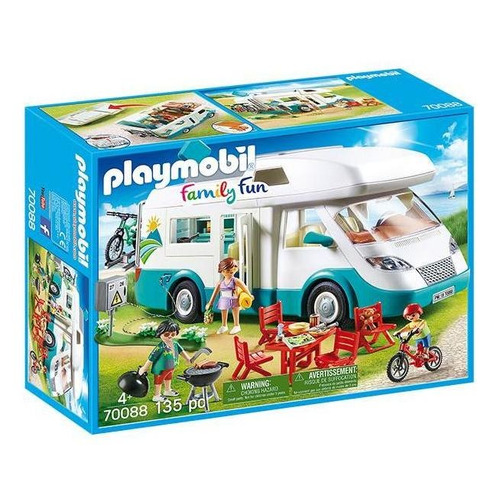 Playmobil Family Fun - Camping: Camper De Verano 70088
