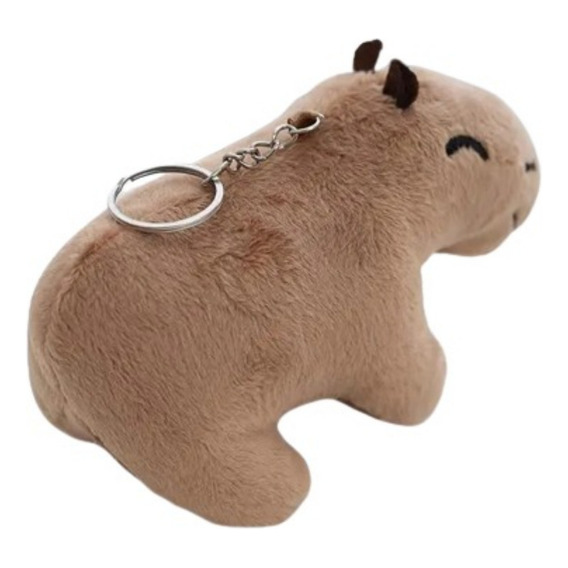 Llavero Peluche Suave Chiguiro Carpincho Capybara 12cm