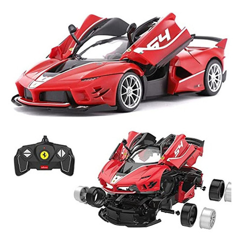 Kits De Coche Rastar Rc Para Construir, Kit De Construcción Color Red