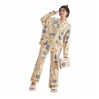 Pijama De Mujer Pantalones De Pijama De 2 Piezas