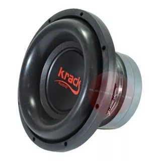 Woofer 10 800 Watts Krack Audio Doble Bobina 104xb Bajos 