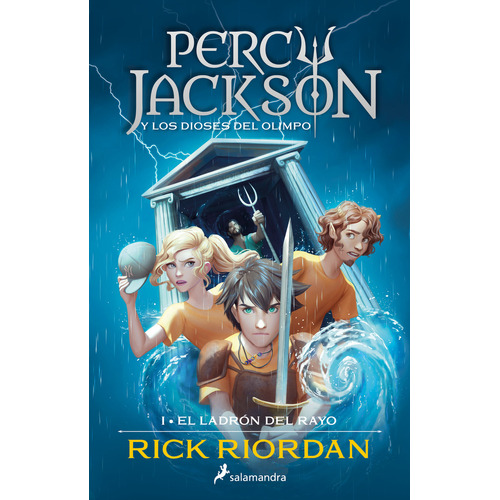 El ladrón del rayo - percy jackson 1: 0.0, de Rick Riordan. Percy Jackson y los dioses del Olimpo, vol. 1.0. Editorial Salamandra Infantil Y Juvenil, tapa blanda, edición 1.0 en español, 2023