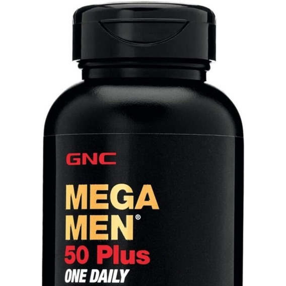 Multi Vitamina Mega Men 50 Plus - Envase De 60 Caps 
