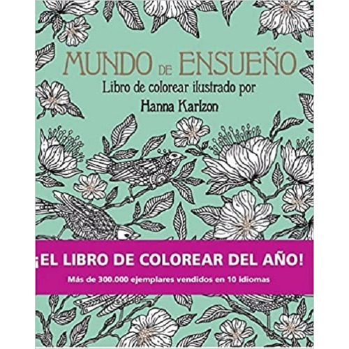 Mejor Libro Mandala Para Colorear Mundo De Ensueño Pst Dura 