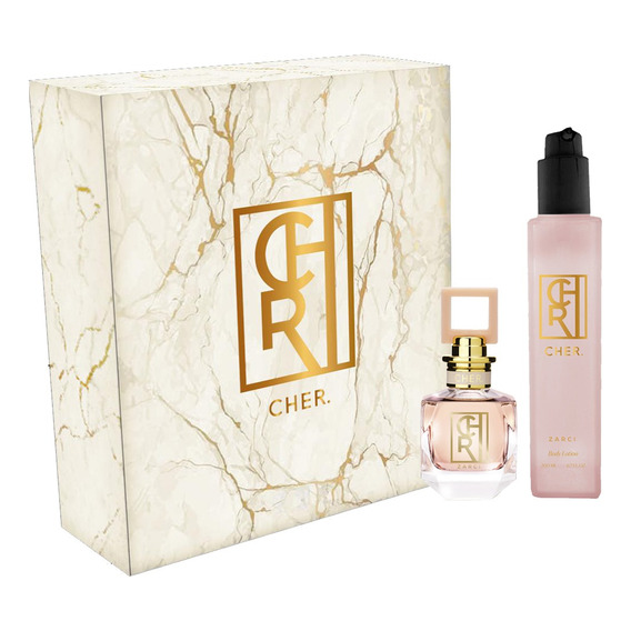 Set Perfume Mujer Cher Zarci 50 Ml + Crema Corporal