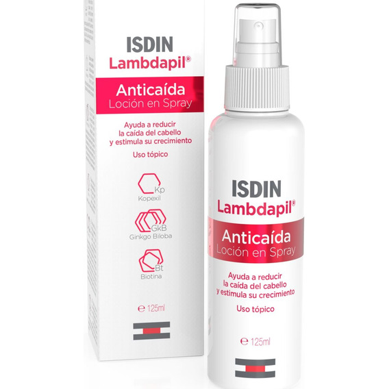 Isdin Lambdapil Loción Spray Caída Del Cabello X125 Ml