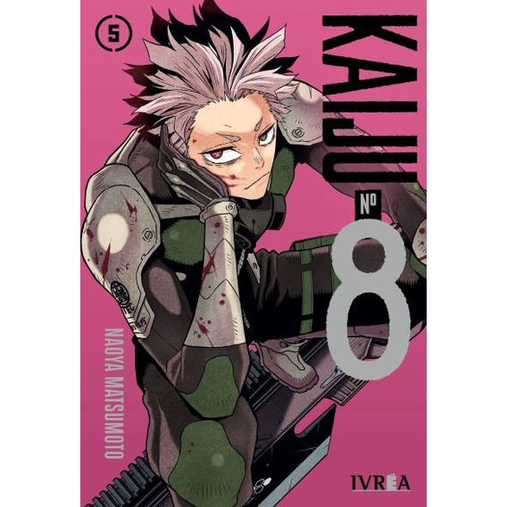 Kaiju N°8, De Naoya Matsumoto. Serie Kaiju N8, Vol. 5. Editorial Ivrea, Tapa Blanda, Edición 2023 En Español, 2023