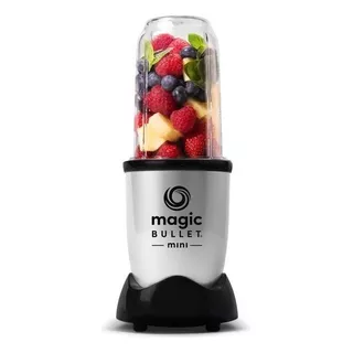 Magic Bullet Mini 7 Piezas 100% Color Plata Color Plateado