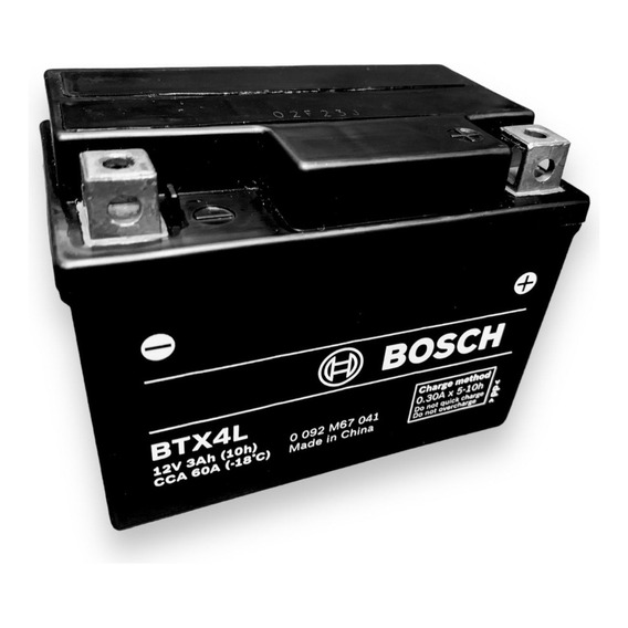 Bateria Bosch Moto  Ytx4l-bs Mondial Dax 70 2020