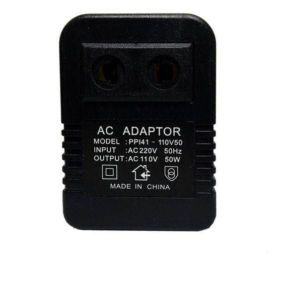 Adaptador Voltaje Nacional 220 V A Americano 110v 35w