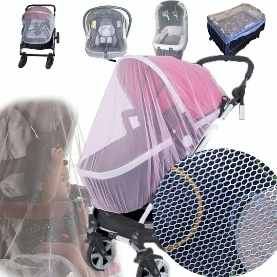 Malla Mosquitero Para Coche De Bebe Elásticado Antimosquito