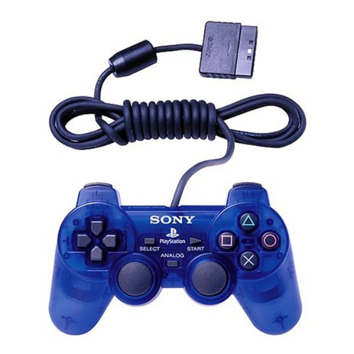 Control joystick Sony PlayStation Dualshock 2 ocean blue