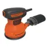 Lijadora roto orbital Black+Decker BDERO100 con sistema velcro naranja 50Hz 180W 220V