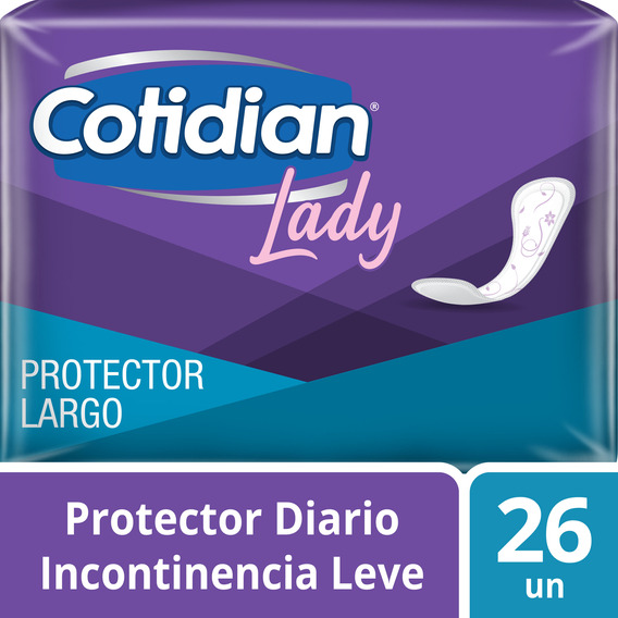 Protector Diario Cotidian Lady Incontinencia Leve 26 Un
