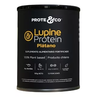 Proteina Vegana Prote&co Lupine Protein Plátano Plant Based