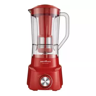 Liquidificador Diamante 800 900w 2,65 Litros Vermelho Britânia 127v