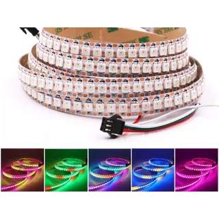 Cinta Pixel 144 Led/m Ws2812b Rgb 5v Ip20 Arduino Programabl