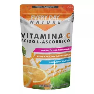 Suplemento En Polvo Every Day Nature  Vitamina C Sabor Cítrico En Doypack De 1kg