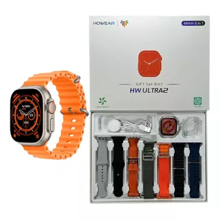 Smartwatch Hw Ultra 2 Lançamento Com Chat Gpt 7 Pulseiras