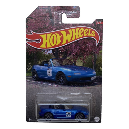 Hot Wheels 2023 Japanese Classics 3/5 - ´91 Mazda Mx-5 Miata Color Azul